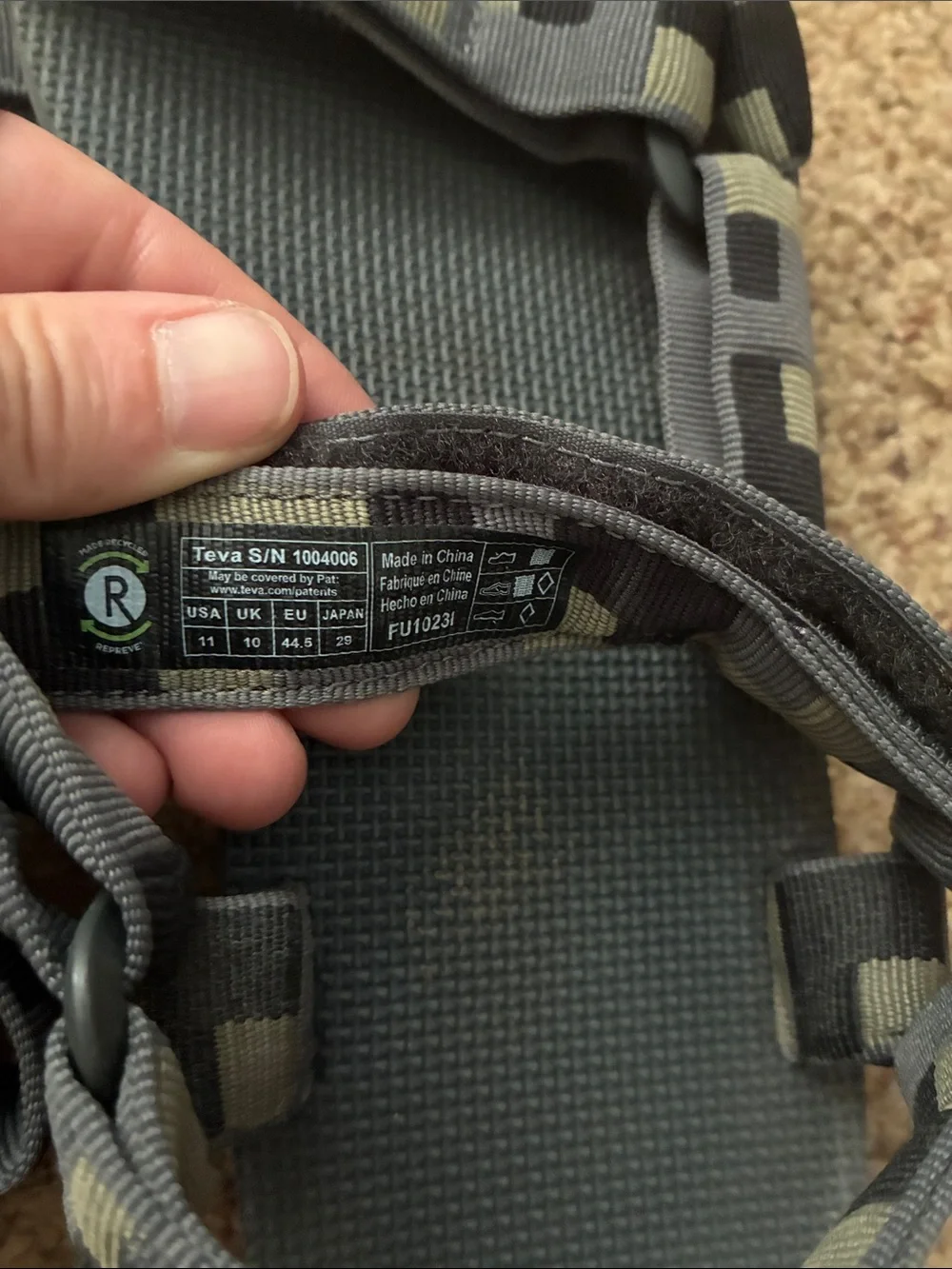 Teva durable sandals